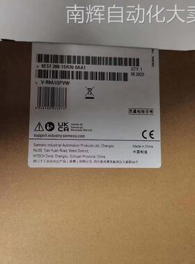 6ES7 2881SR20-0AA1西门子 S7-200系列 SMARTCPU 模块原装现货