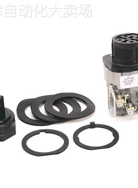 全新原装 800H-HR2B 美国AB罗克韦尔 2档选择器开关 标准旋钮保持