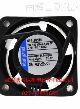 414J/2HH 原装EBM散热风扇 24V 0.15A 150MA 3.6W 4CM
