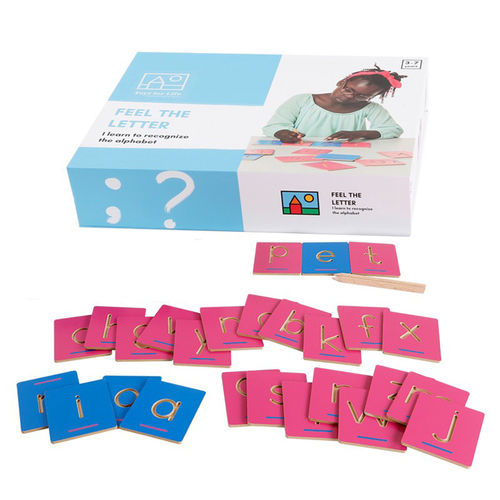 Toys For Life字母书写板宝宝早教益智临摹英文拼音写字木制玩具