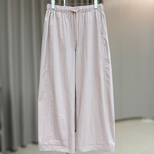 大码冰丝休闲裤女夏季薄款