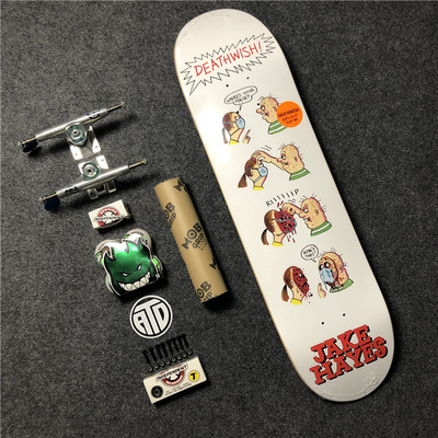 Deathwish组装插画高级整板independent双空桥Spitfire轮8.0