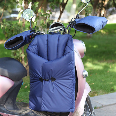 骑车保暖新国标双面防水挡风被厚