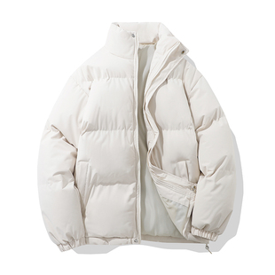 厚外套太空棉服2025男女同款防风油污防水外套长袖束口棉袄面包服