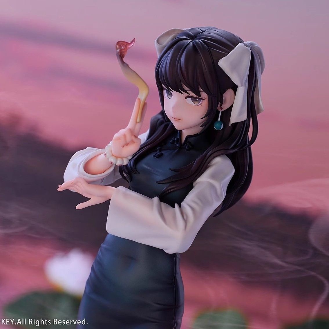 二次元美少女旗袍战斗萝莉小道士药指湘西小师妹书架机箱摆件手办,家居饰品,3D模型摆件,淘宝优惠券,粉丝福利购,淘宝优惠卷