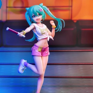 初妹胸像手办MIKU周边少女模型桌面机箱摆件车载礼物