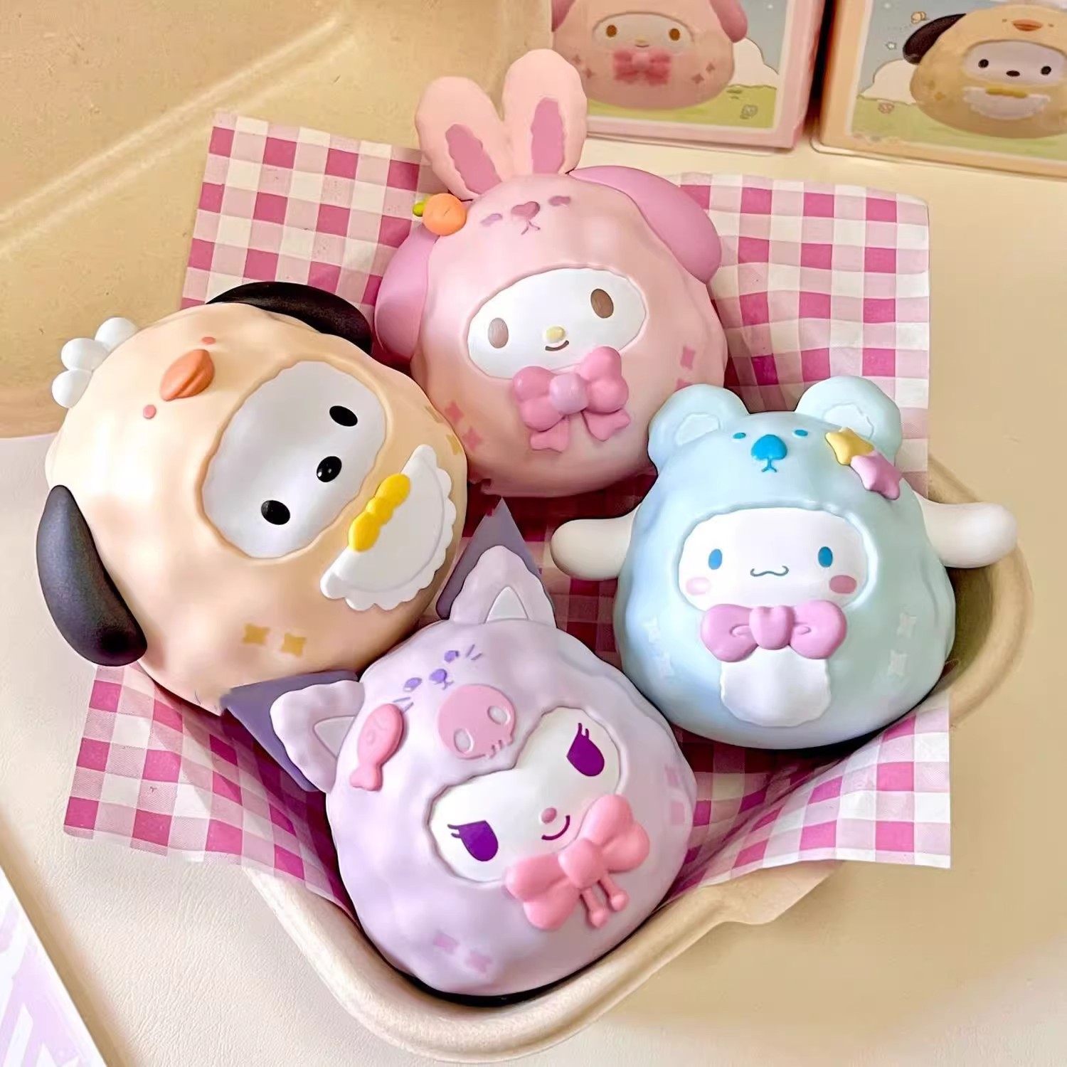 三丽鸥小动物不倒翁盲盒库洛米美乐蒂公仔可爱桌面摆件玩偶女礼物,模玩/动漫/周边/娃圈三坑/桌游,手办/手办景品,淘宝优惠券,粉丝福利购,淘宝优惠卷