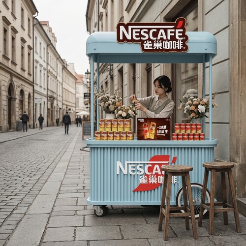 NESCAFE雀巢咖啡移动售货车