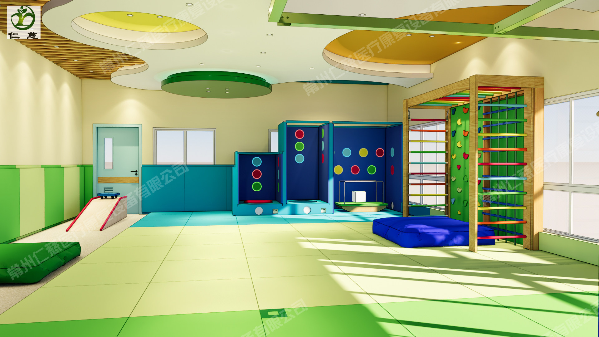 感觉统合训练室 感统整体方案设计改造 儿童感觉统合康复训练室