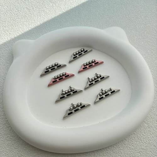 适用apple watch 苹果手表串珠连接器iwatch234567代表带DIY配件