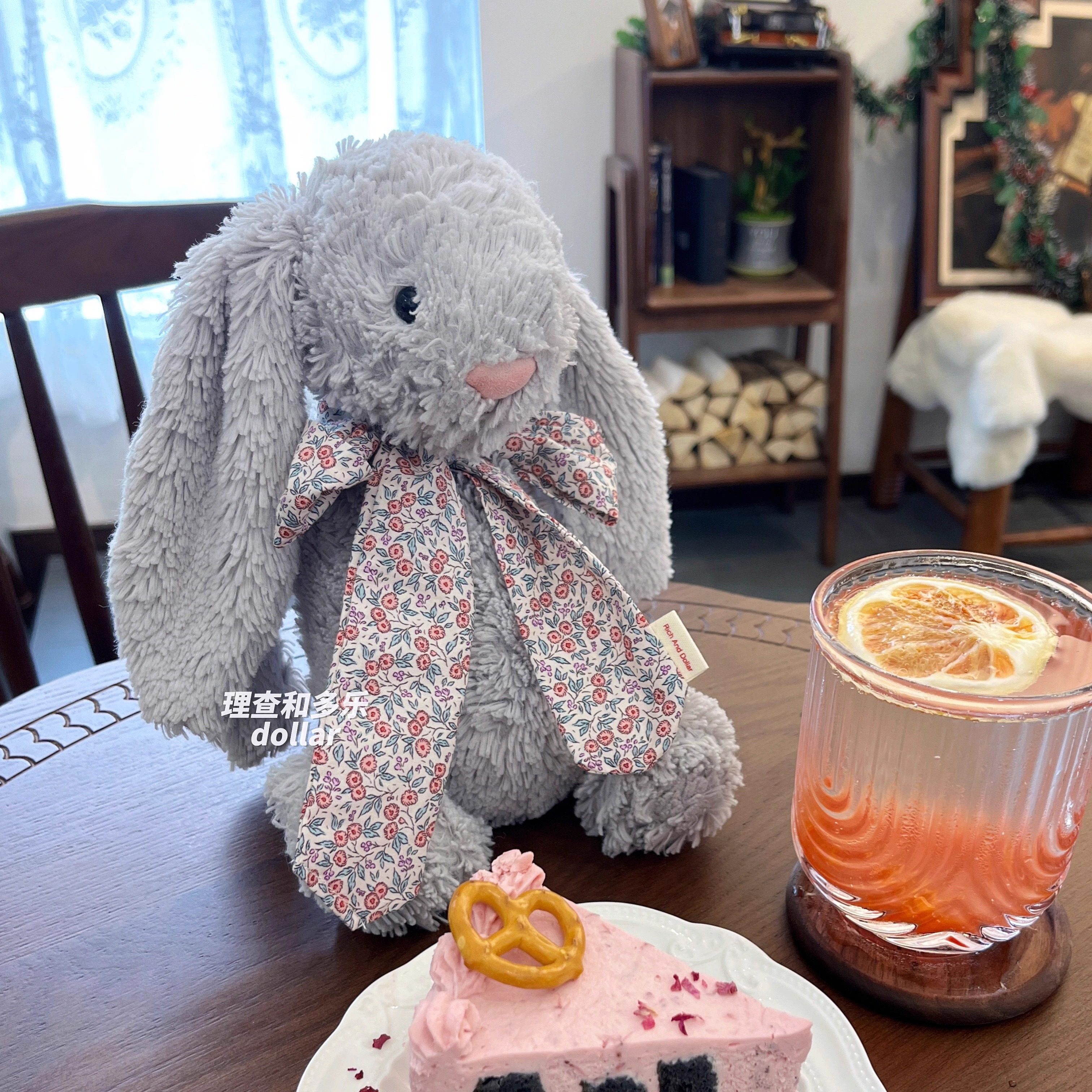 Jellycat邦尼兔碎花蝴蝶结巴塞罗熊围巾玩偶领结可爱情侣蝴蝶结,模玩/动漫/周边/娃圈三坑/桌游,棉花娃娃/毛绒玩具娃衣,淘宝优惠券,粉丝福利购,淘宝优惠卷