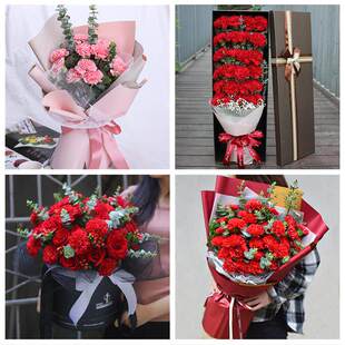 玫瑰百合向日葵康乃馨鲜花山西忻州市代县繁峙宁武静乐县同城速递