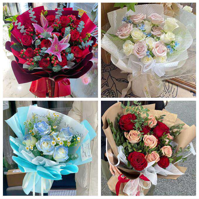 99朵玫瑰花束妇女节向日葵生日鲜花上海浦东新区南码头路沪东新村