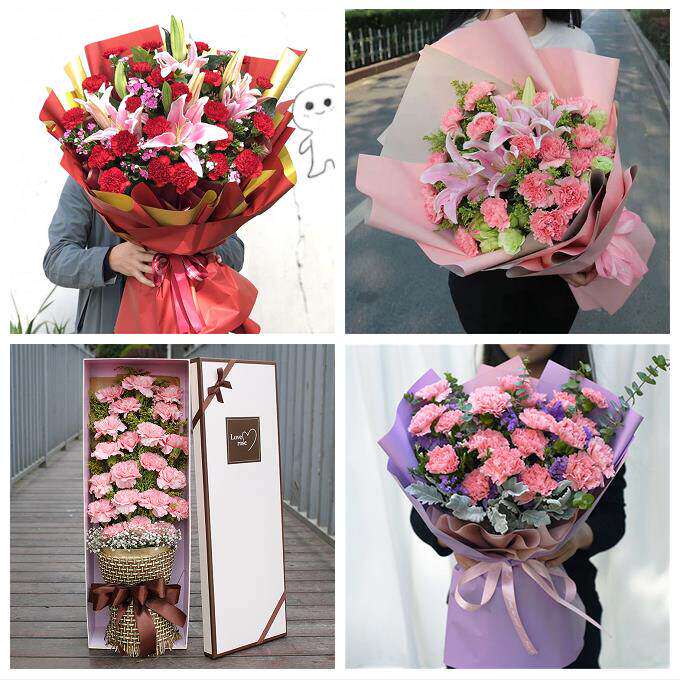 玫瑰百合向日葵康乃馨鲜花陕西咸阳市永寿长武旬邑县彬县同城速递