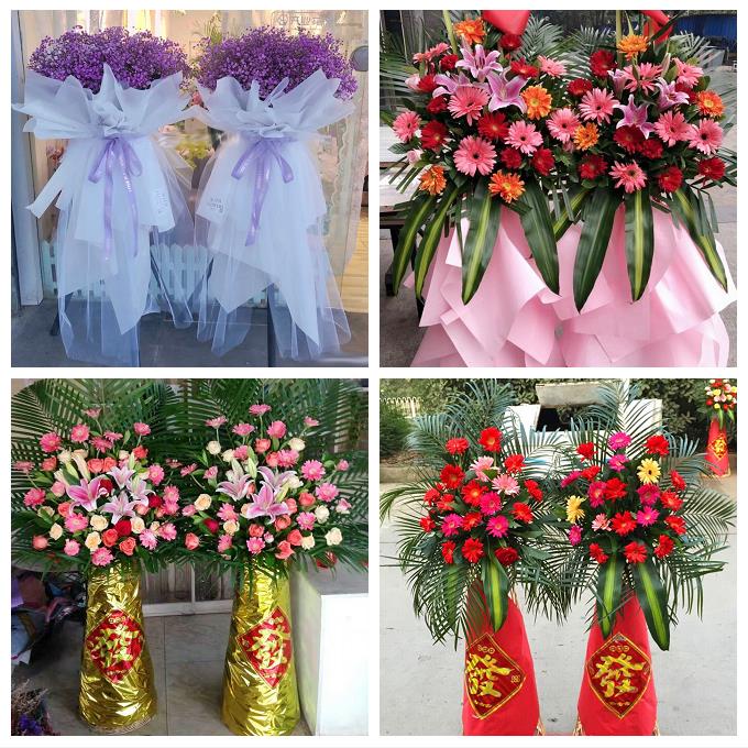 送丽江市古城区玉龙县永胜县鲜花店同城配送朋友公司乔迁开业花篮