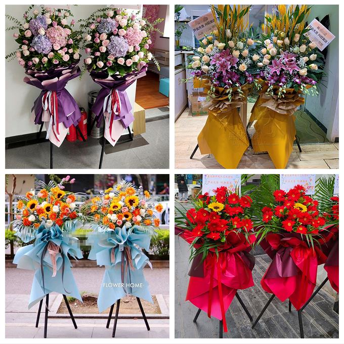 新店开张开业花篮庆阳市西峰区庆城县华池县环县同城公司庆典搬迁