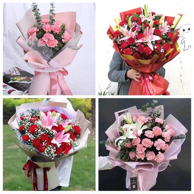 玫瑰百合向日葵康乃馨鲜花河北唐山市开平区丰南区丰润区同城速递