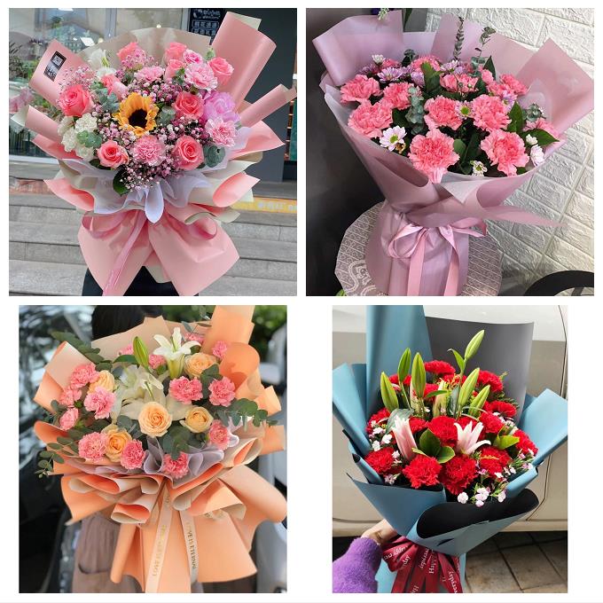 康乃馨向日葵送长辈生日天津市东丽区张贵庄丰年村万新同城鲜花店