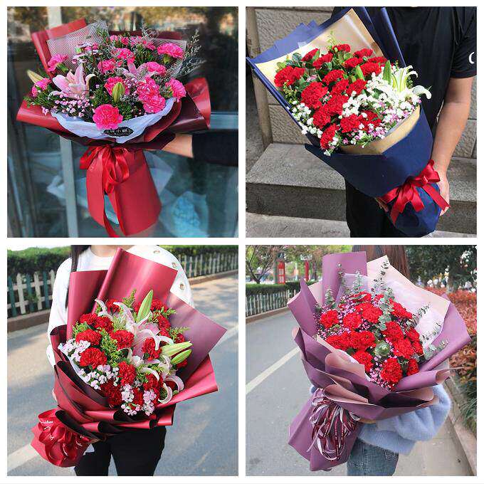 玫瑰百合向日葵康乃馨鲜花河北衡水安平故城阜城县深州市同城速递