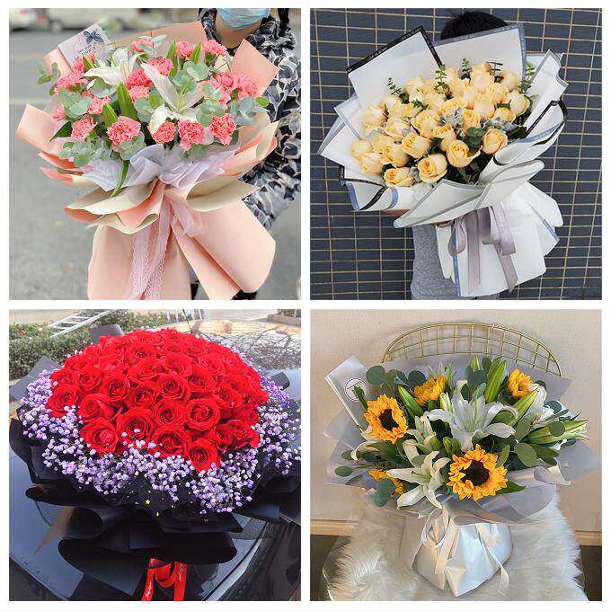 520情人节红玫瑰鲜花生日花束陕西咸阳市三原泾阳礼泉县乾县同城