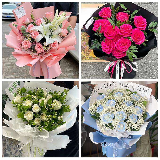 99朵玫瑰花束妇女节向日葵生日鲜花河北唐山市唐海县遵化市迁安市