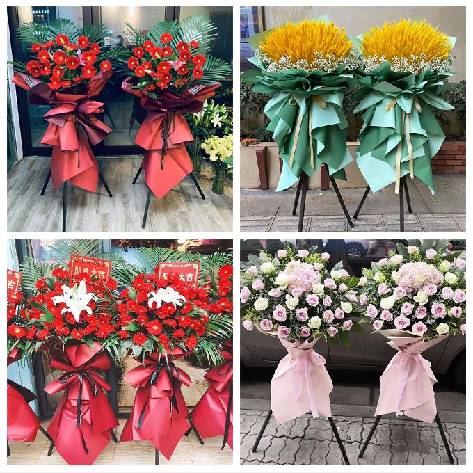 新店开张开业花篮黑龙江鸡西市梨树城子河麻山区同城公司庆典搬迁