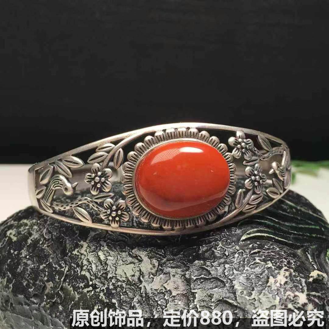 天然水晶手链手镯精品银镶镶嵌手环规格 .瓦西料雕工颜色