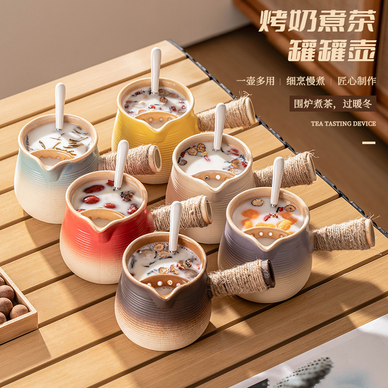 瓷牌茗陶瓷茶壶罐罐烤奶茶