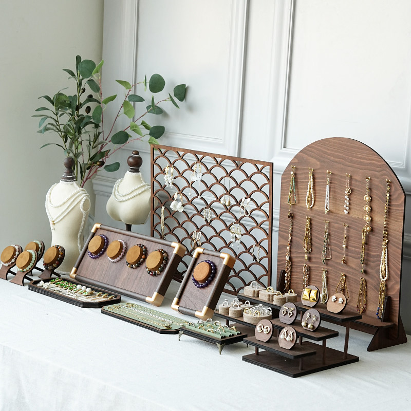 首饰展示架复古鱼鳞耳环架店铺柜台戒指手链饰品收纳陈列摄影道具,饰品/流行首饰/时尚饰品新,首饰展示架,淘宝优惠券,粉丝福利购,淘宝优惠卷