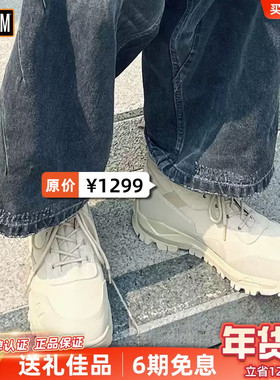 马格南magnum猛龙5.0战术靴户外徒步中帮轻便靴子露营旅行沙漠靴