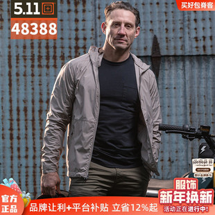 5.11破风者夹克休闲外套48388男四季 户外日常防风511冲锋衣皮肤风