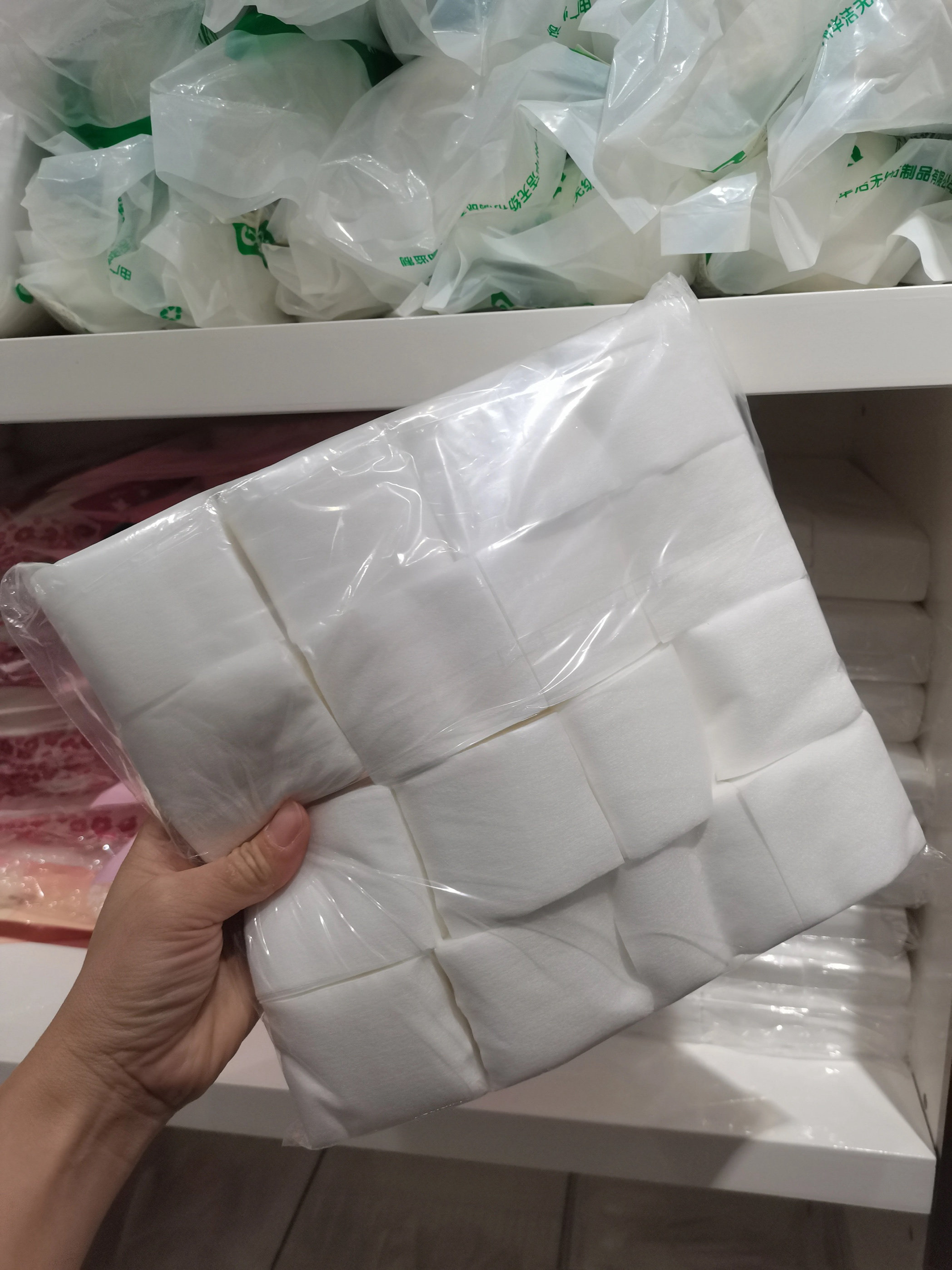 纹绣美容美甲无纺纱化妆卸妆棉片脱脂棉加厚棉片药棉纹身耗材用品