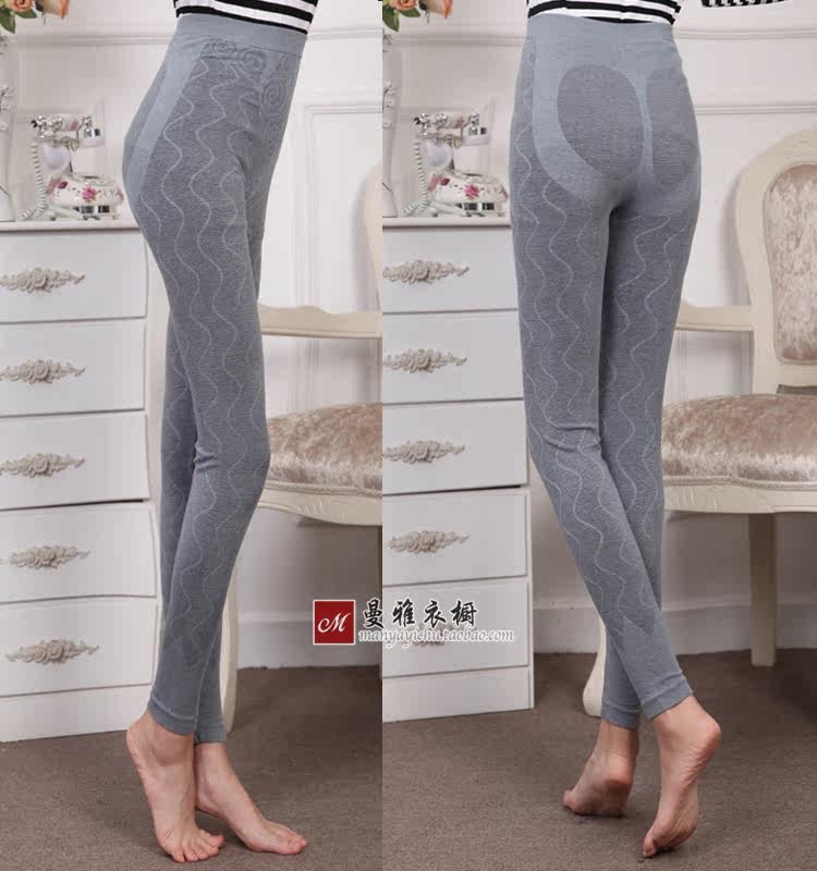 Pantalon collant jeunesse simple en coton - Ref 752859 Image 3