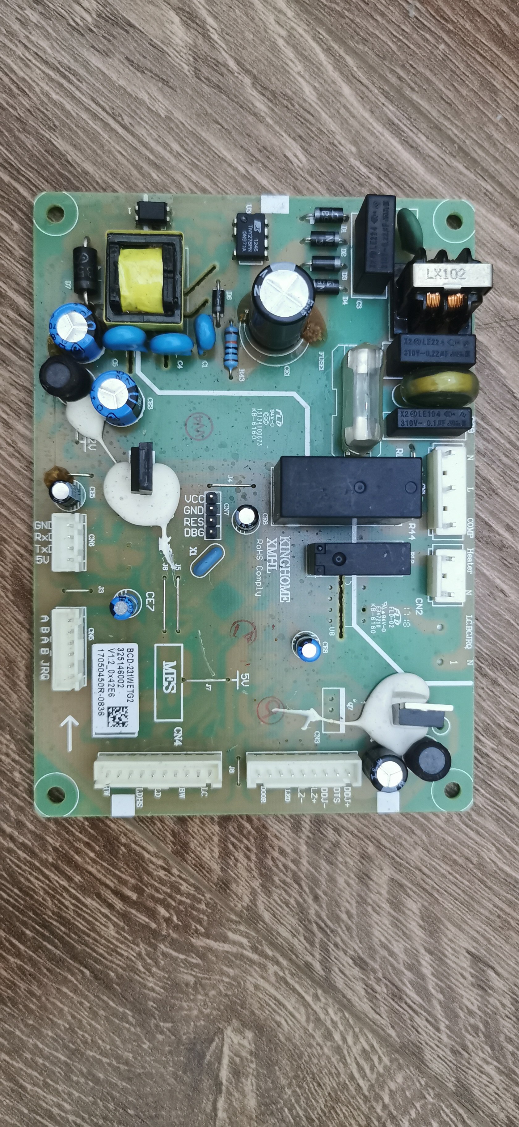 格力 晶弘冰箱电源控制线路主板231