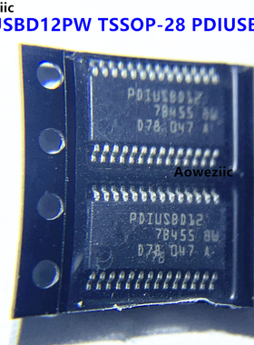 1个 PDIUSBD12PW TSSOP-28 PDIUSBD12 USB接口器件芯片 全新原装
