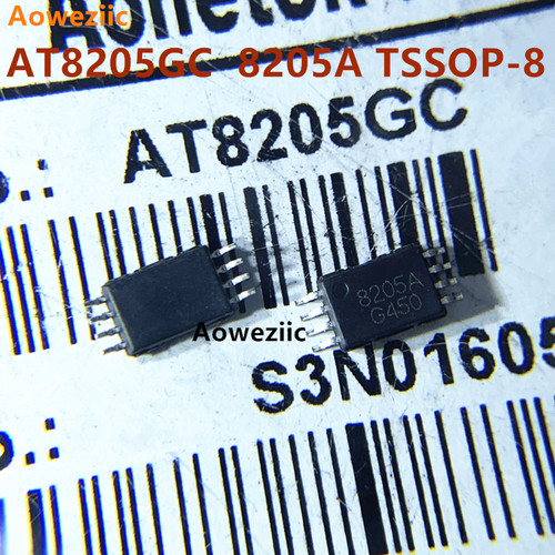 10个 AT8205GC 8205A TSSOP-8 贴片8205 锂电池保护IC芯片 全新