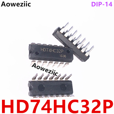 HD74HC32P DIP-14 直插 74HC32 四路2输入正或门 逻辑门芯片 正品