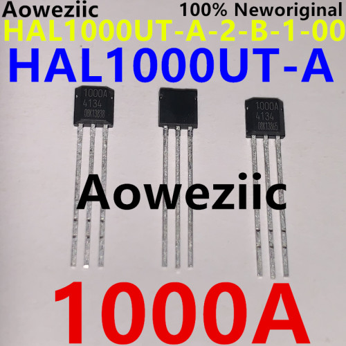 Aoweziic HAL1000UT-A 丝印1000A 板机接口霍耳效应/磁性传感器IC