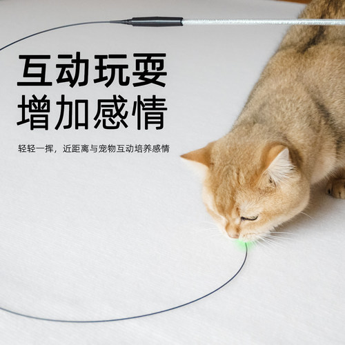 激光自嗨逗猫棒可替换宠物猫玩具