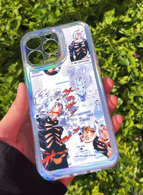 天气预报乔尼镭射手机壳徐伦承太郎jojo适用于iphone17普奇苹果13p太空壳透lands吉良吉影乔斯达