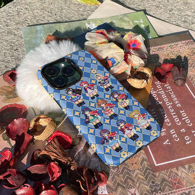 可爱少女歌剧手机壳像素风Revue Starlight适用于安卓iphone16创意菲林二合一磨砂壳爱城华恋