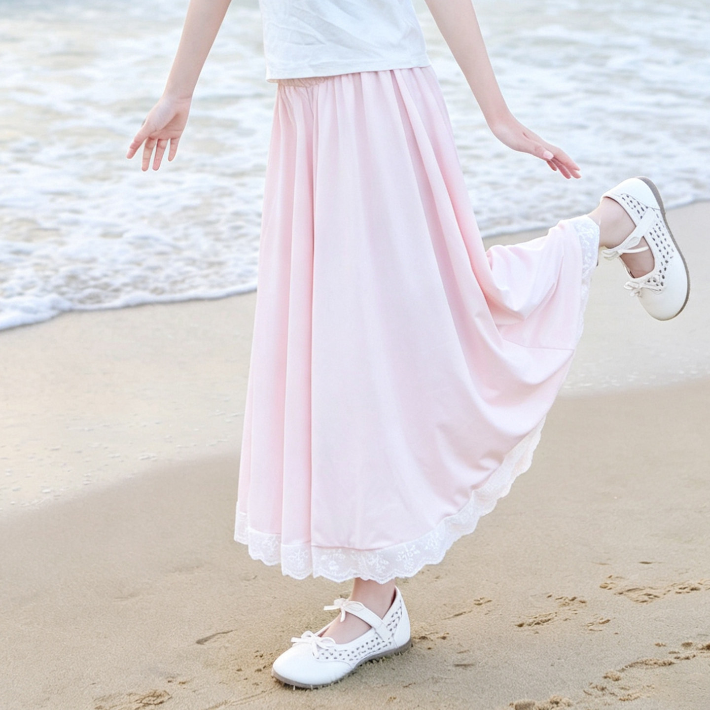 2026新款女童蕾丝裙裤夏季图片