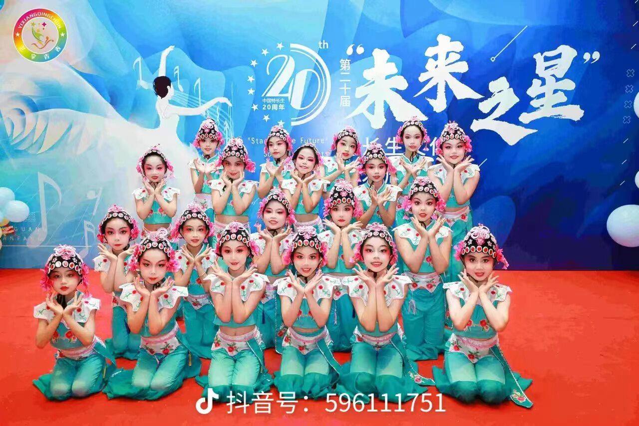 小戏骨舞蹈服俏花旦演出服儿童桃李杯京剧小红娘戏曲表演舞台服装