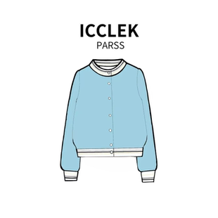 外套 ICCLEK 早秋夏轻奢简约学院风提花长袖 2025新款 3006 PARSS