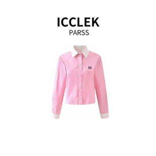 针织衫 ICCLEK 早秋轻奢简约气质名媛拼接长袖 2025新款 1042 PARSS