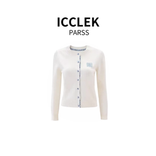 针织衫 ICCLEK 早秋轻奢简约休闲气质名媛长袖 2025新款 5975 PARSS