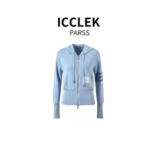 早秋轻奢简约气质名媛拉链针织开衫 2025新款 5178 PARSS ICCLEK