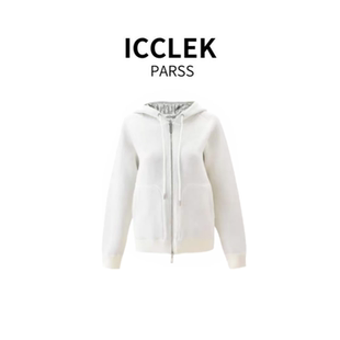 早秋轻奢简约气质名媛连帽针织开衫 2025新款 4022 PARSS ICCLEK