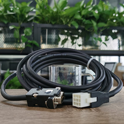 禾川伺服电机线 编码器线连接线SVCAB-ENC75A-3M 5M 8M动力线HCFA