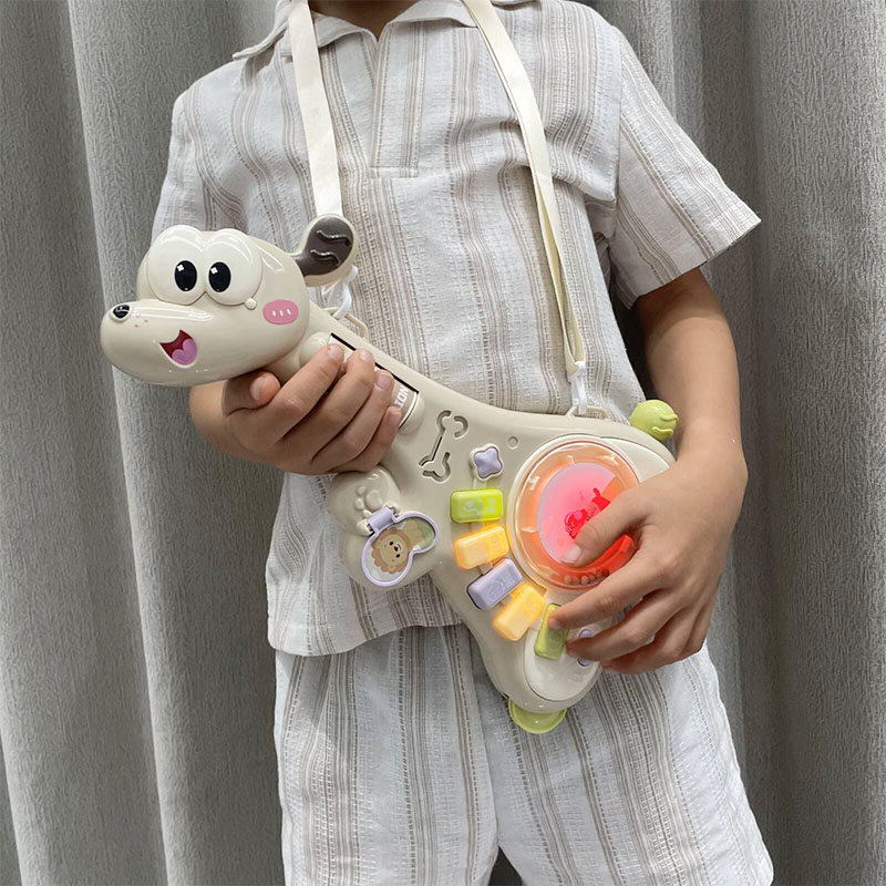 带话筒唱歌宝宝婴儿吉他儿童幼儿早教益智多功能音乐玩具3可弹奏6